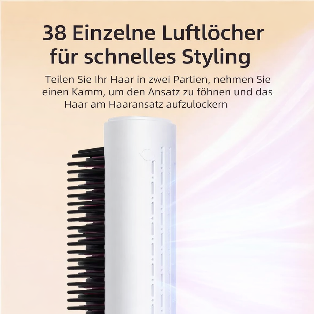 Haarglätter mit 4 Stufen (140–200 °C)